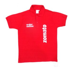 Buy Online Zomato T Shirt for Delivery Boy - Fitmade.in