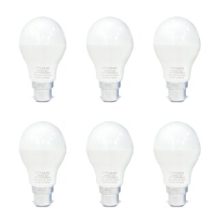 fitmade Smart White LED Bulb 9-Watt (Pack of 6)