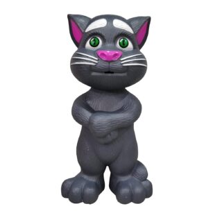 Fitmade Talking Tom Cat Toy for Kids Intelligent Speaking Repeats What You Say - Birthday Gift for Boy and Girl